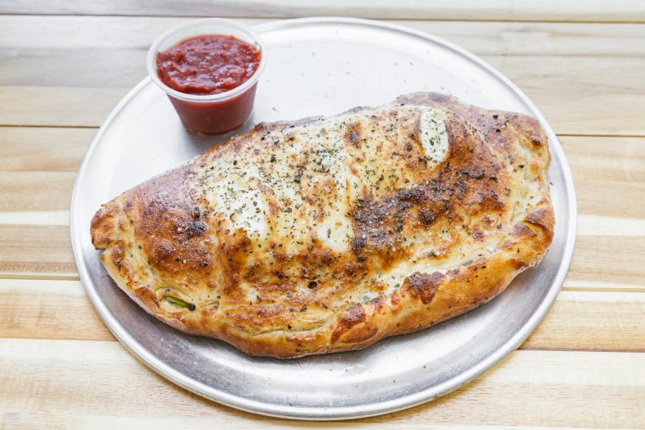 Order Small Two Topping Cheese Calzone - Small Two Topping Cheese Calzone food online from Nick's Pizza store, Castle Shannon on bringmethat.com