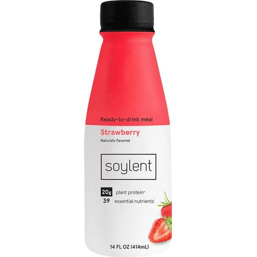 Order Soylent Strawberry Meal (14 OZ) 139753 food online from BevMo! store, Milpitas on bringmethat.com