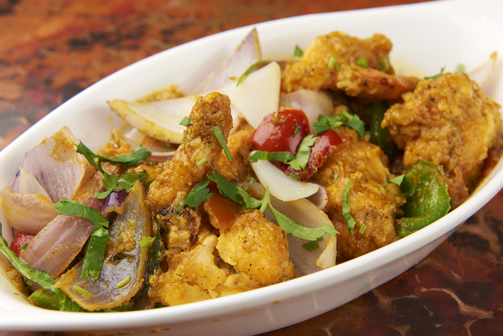 Order Kadai Shrimp food online from Spice Culture store, South Plainfield on bringmethat.com