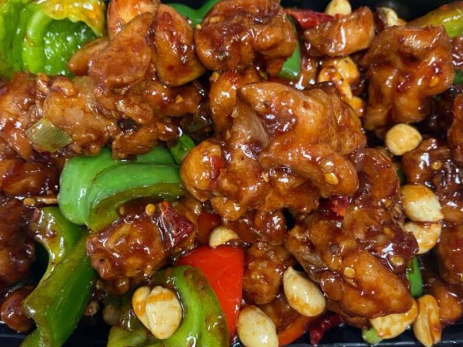 Order Kung Pao Chicken food online from Rice Bowl Cafe store, Austin on bringmethat.com