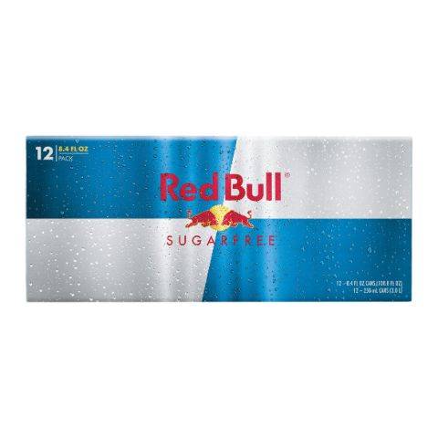 Order Red Bull Energy Sugar Free 12pk 8oz Can food online from Speedway store, Greensburg on bringmethat.com