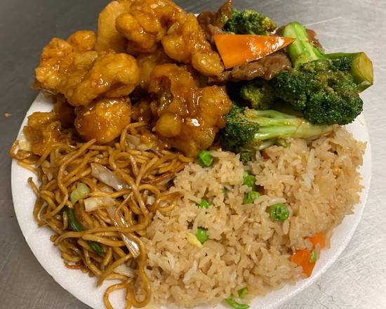 Order Combo C food online from New China Mongolian Bbq store, Los Angeles on bringmethat.com