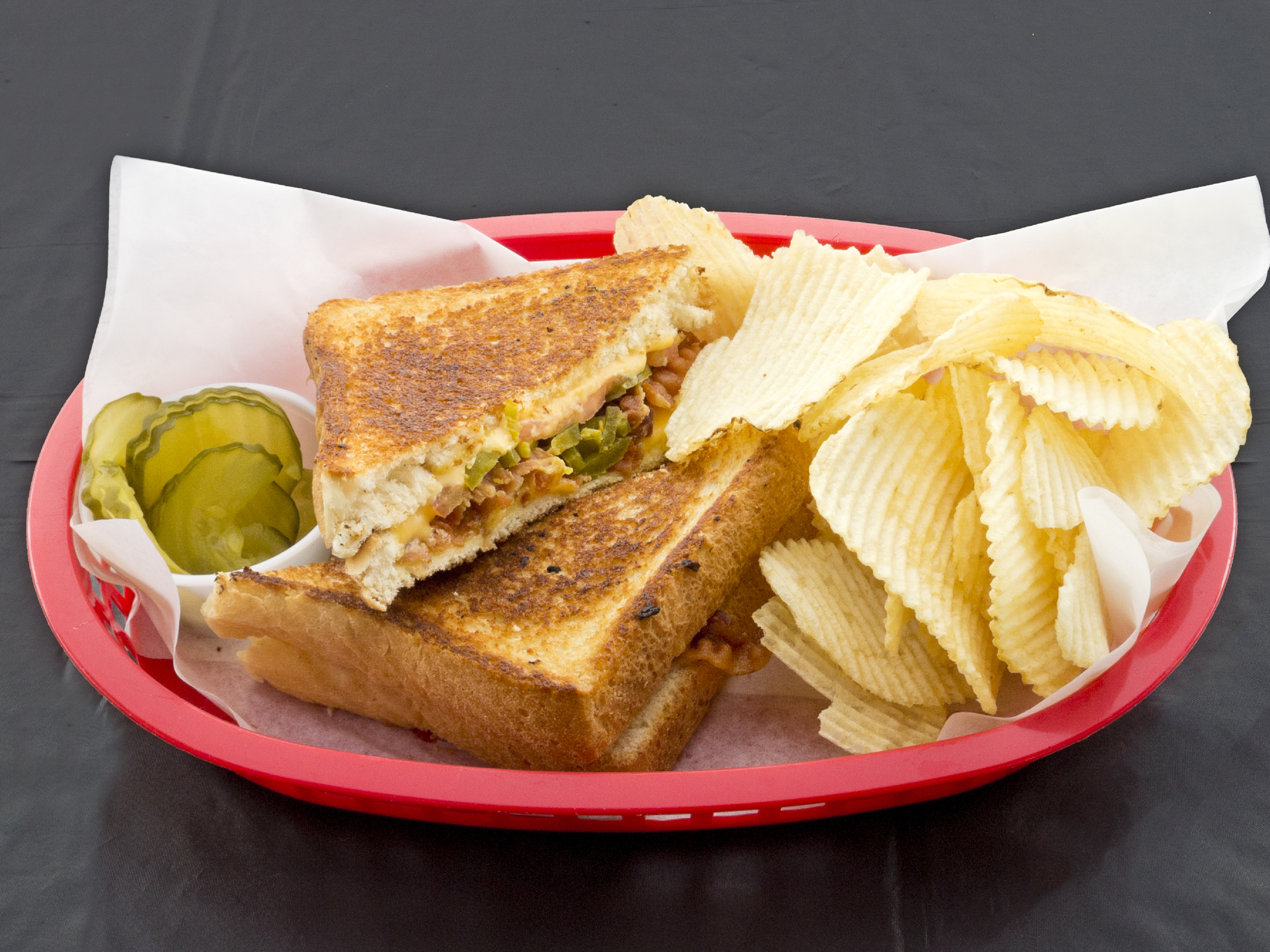 Order John Lennon Grilled Cheese food online from Strokers Ice House store, Dallas on bringmethat.com