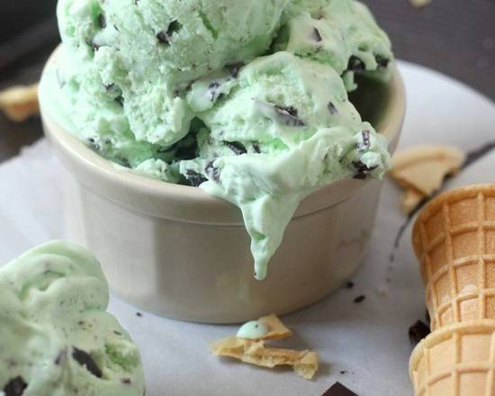 Order Mint Chocolate Chip Ice Cream food online from Not As Famous Cookie Company store, Smyrna on bringmethat.com