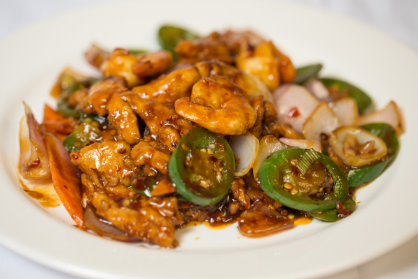 Order H8. Jalapeno Chicken and Shrimp food online from 7 Star Asian Cafe store, Houston on bringmethat.com