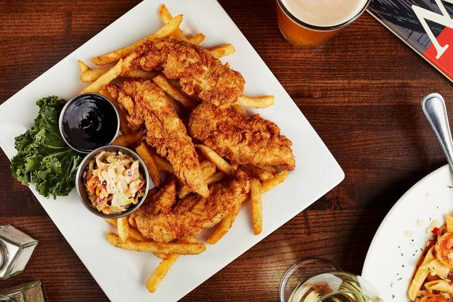 Order BW CHICKEN TENDERS food online from Big Whiskey American Restaurant & Bar store, Fayetteville on bringmethat.com