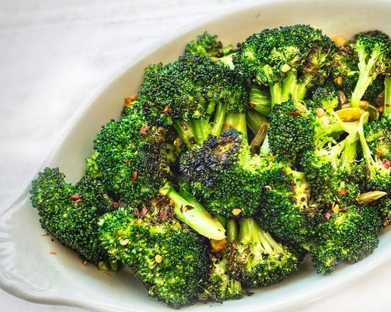 Order PAN ROASTED BROCCOLI food online from Amicis East Coast Pizzeria store, Danville on bringmethat.com