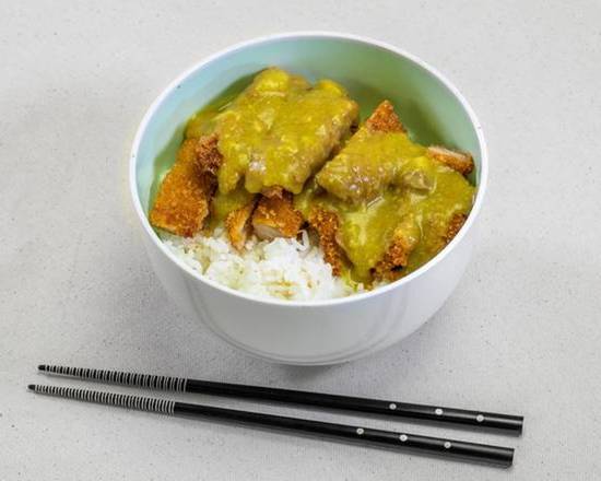 Order Chicken Katsu Curry Bowl food online from Oh My Grill store, Honolulu on bringmethat.com