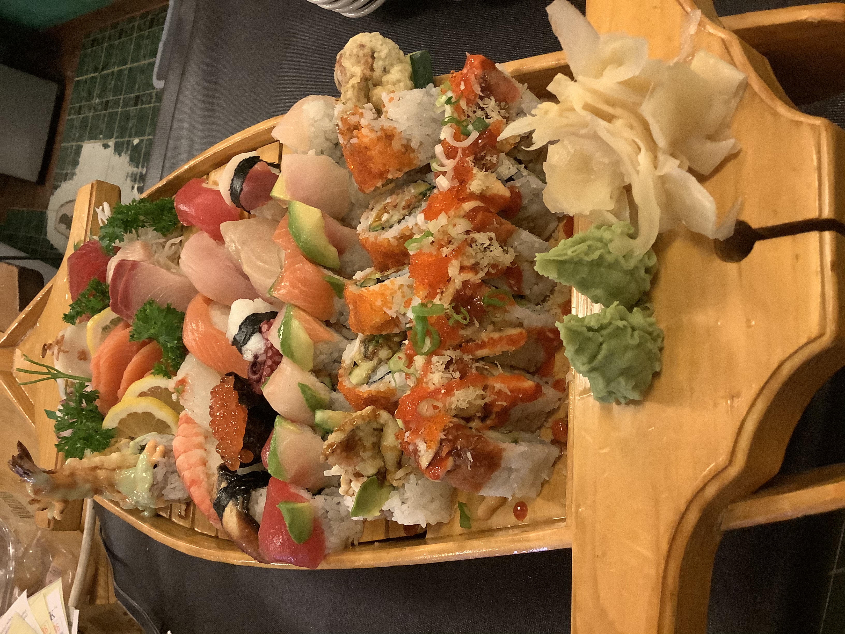 Order Large Boat food online from Ichiban Japanese Restaurant store, Anchorage on bringmethat.com