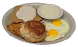 Order Country Fried Steak and Eggs food online from Carolina's Diner store, Greensboro on bringmethat.com