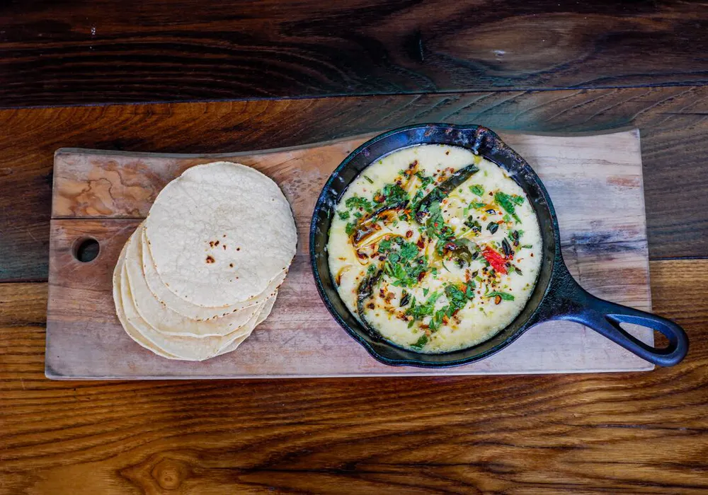 Order Queso Fundido  food online from Tribeca Grill store, New York on bringmethat.com