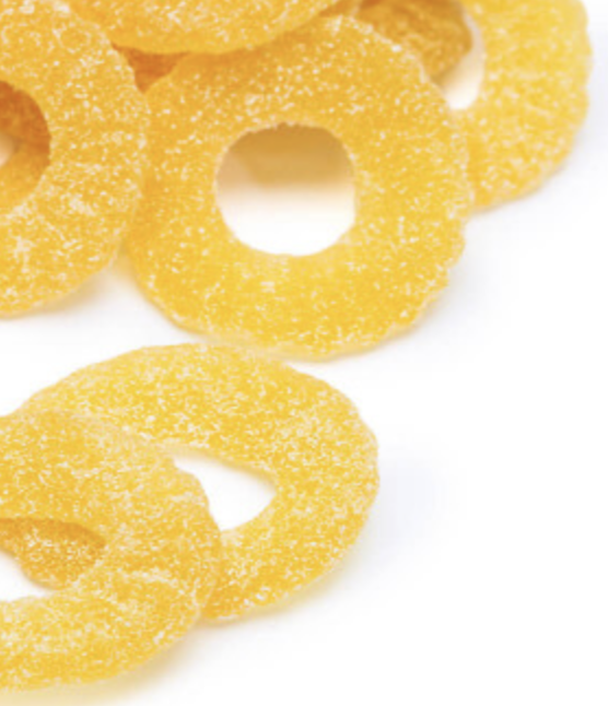Order Gummy Pineapple Rings food online from The Sweet Shop Nyc store, New York on bringmethat.com