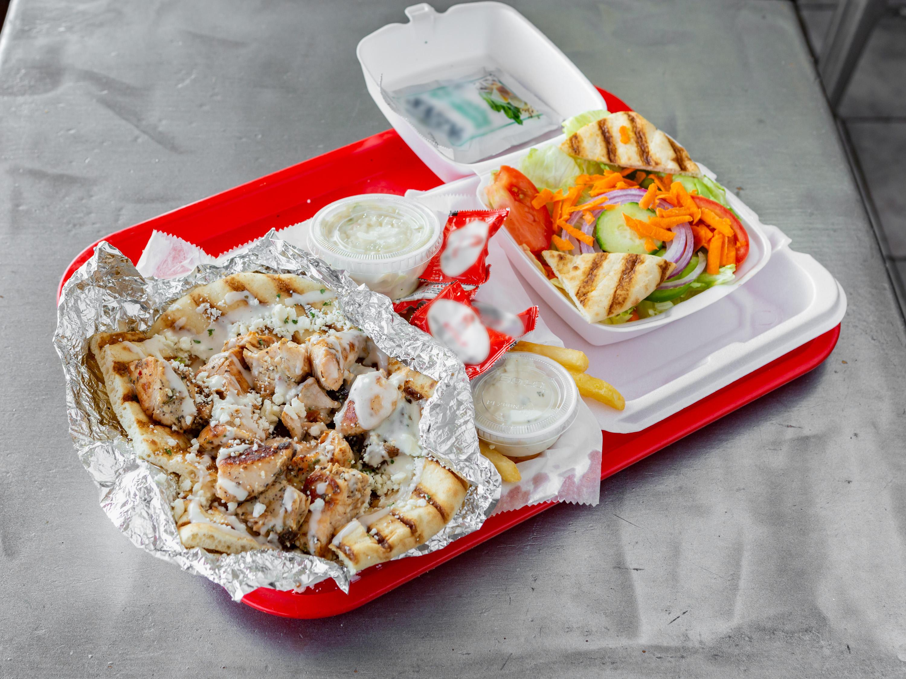 Order Chicken Kabob Dinner food online from Family Style Pizza store, Framingham on bringmethat.com