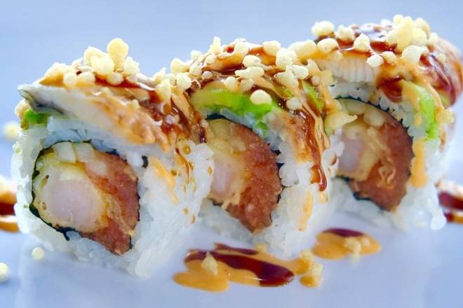 Order Dragon Special Roll food online from Awi Sushi store, Colorado Springs on bringmethat.com