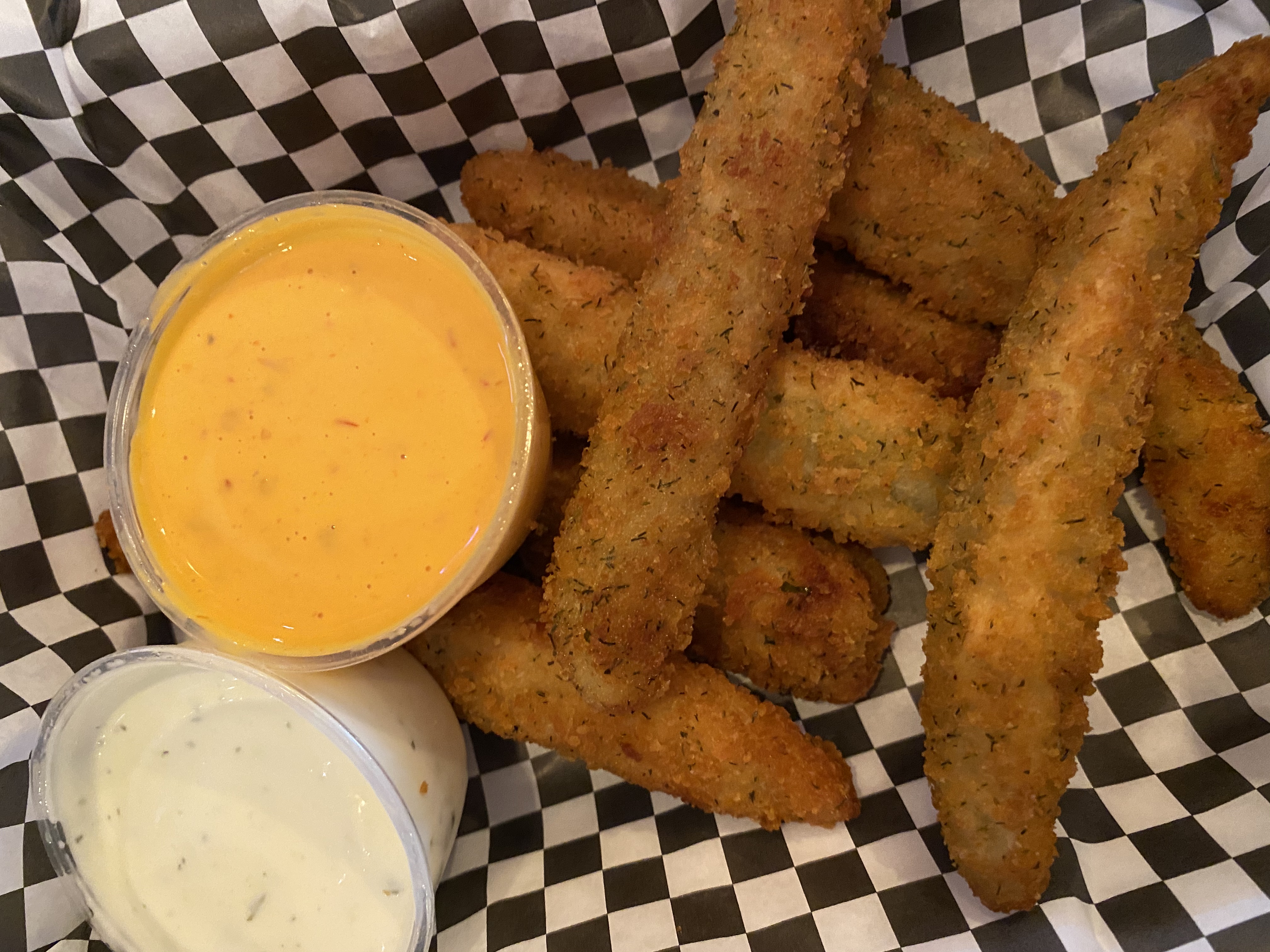 Order Deep Fried Pickles food online from Pizza Boys store, New York Mills on bringmethat.com