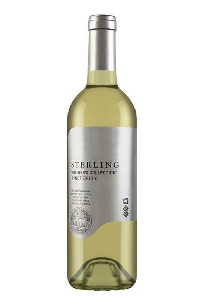 Order Sterling Vintner's Collection Pinot Grigio - 1 Bottle 750.0ml food online from Friends Snacks store, San Francisco on bringmethat.com
