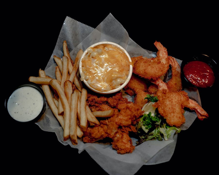Order Two Item Basket food online from The Cove Tavern City Center store, Newport News on bringmethat.com