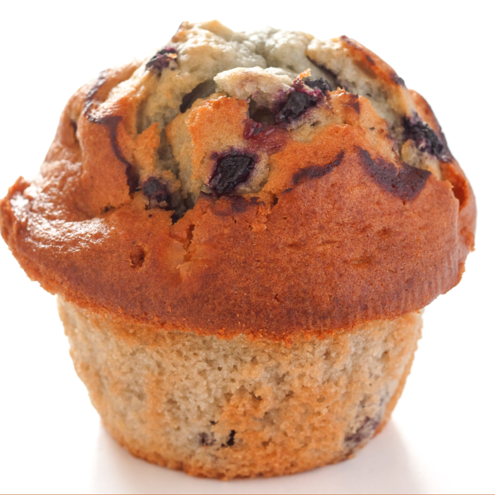 Order Blueberry Muffin food online from Bavarian Bakery & Deli store, Dover on bringmethat.com