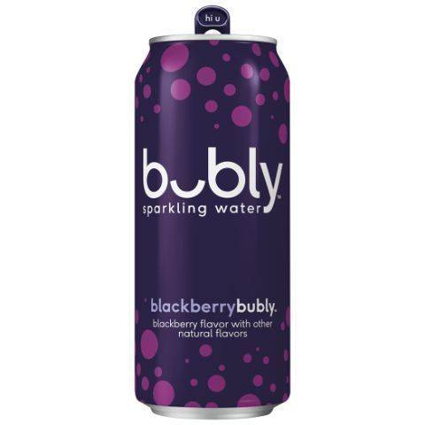 Order bubly Sparkling Water Blackberry 16oz Can food online from 7-Eleven store, Portland on bringmethat.com