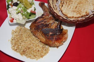 Order    Greek Chicken food online from Zorbas Fine Greek Cuisine store, Albuquerque on bringmethat.com