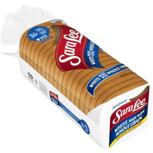 Order Sara Lee · Whole Grain White Bread (20 oz) food online from Safeway store, Rehoboth Beach on bringmethat.com