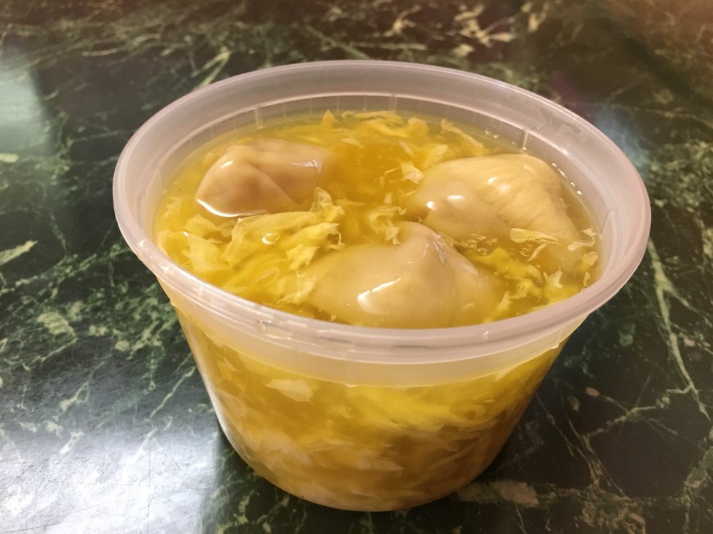 Order 14. Wonton Egg Drop Soup food online from Jade Express Chinese Restaurant store, Shreveport on bringmethat.com