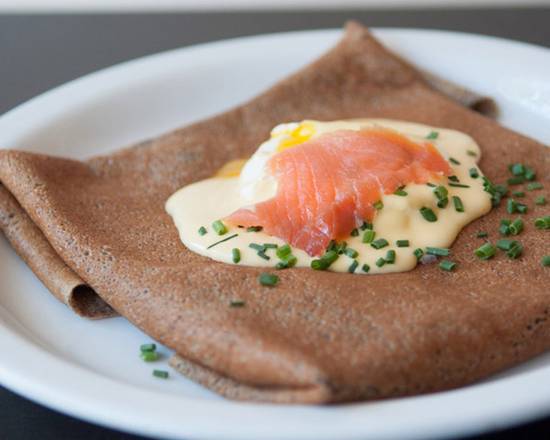 Order Smoked Salmon Crepe food online from Crepeexpress store, Oakland on bringmethat.com