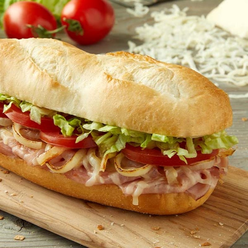 Order Ham & Smoked Provolone Sub - Sub food online from Donatos Pizza store, Hudson on bringmethat.com