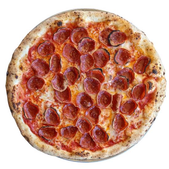 Order Pepperoni food online from Pizzeria Nomad store, Amarillo on bringmethat.com