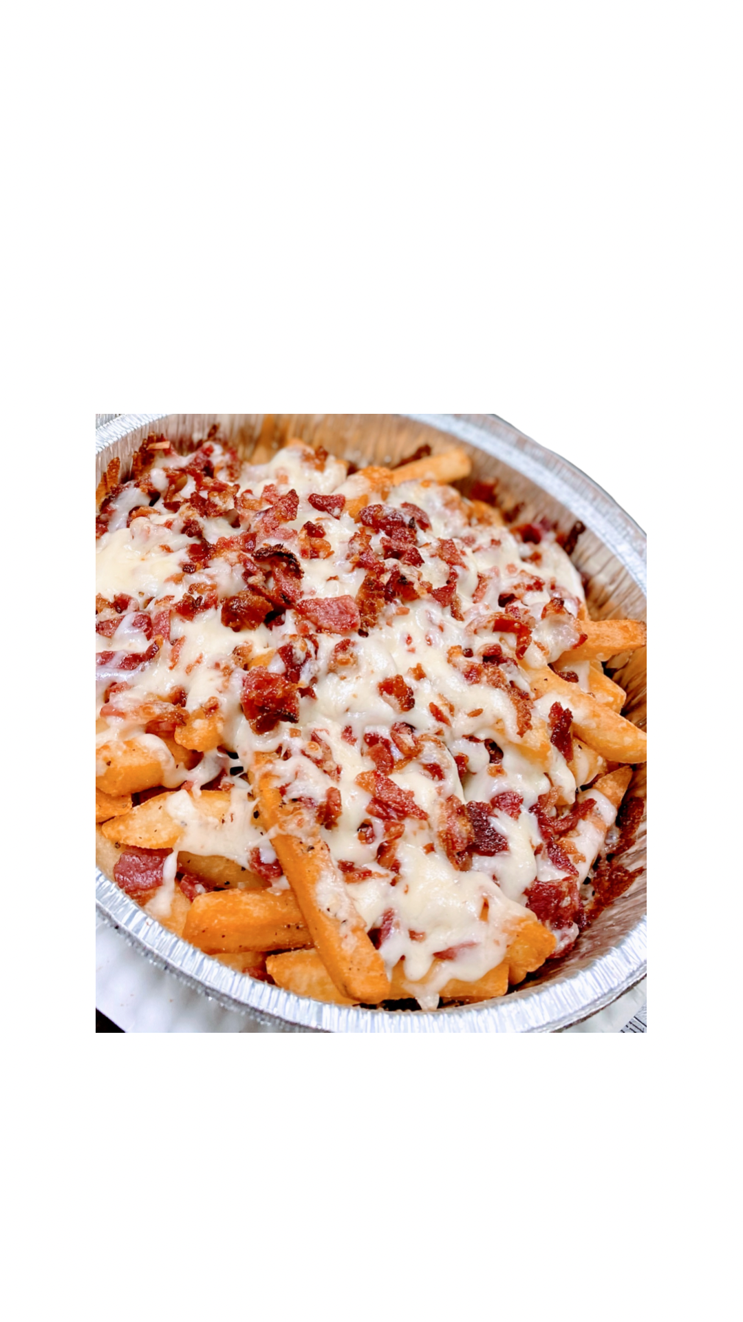 Order Bacon Fries food online from Eats Pizzeria store, Jersey City on bringmethat.com