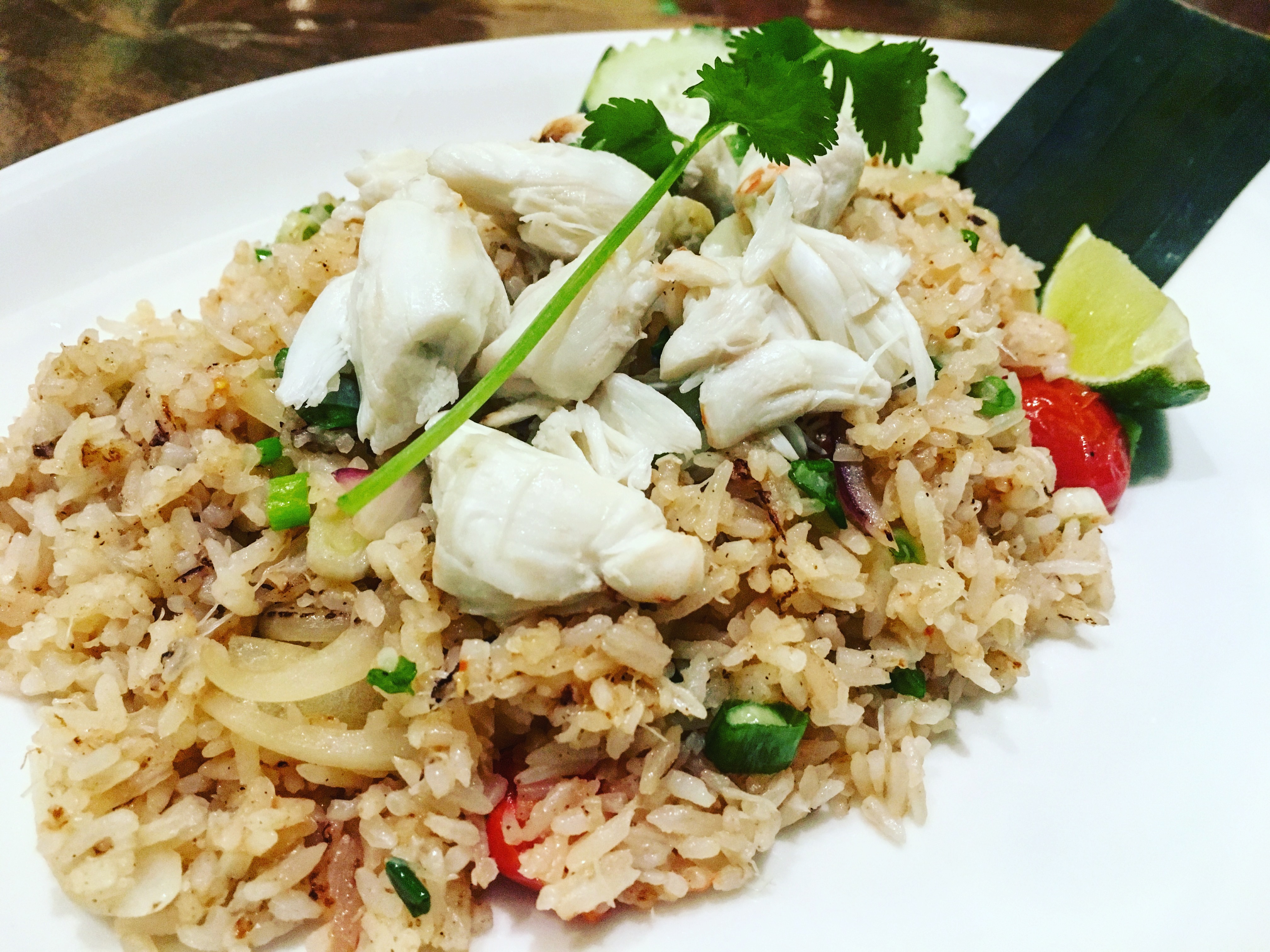 Order Crab Fried Rice food online from One Waan Thai store, San Francisco on bringmethat.com