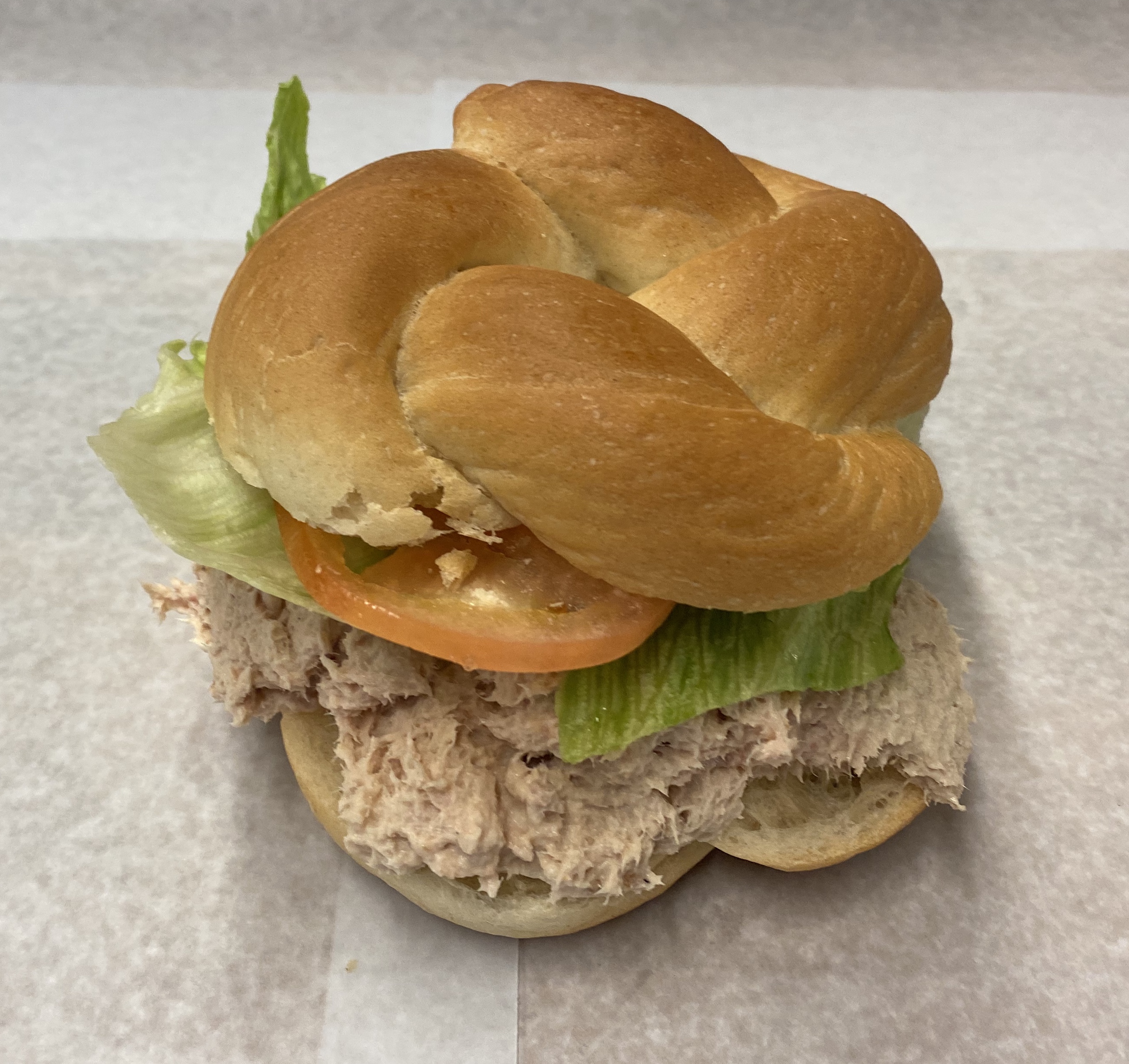 Order Small Tuna Salad Sub food online from Mannes Bakery store, Revere on bringmethat.com