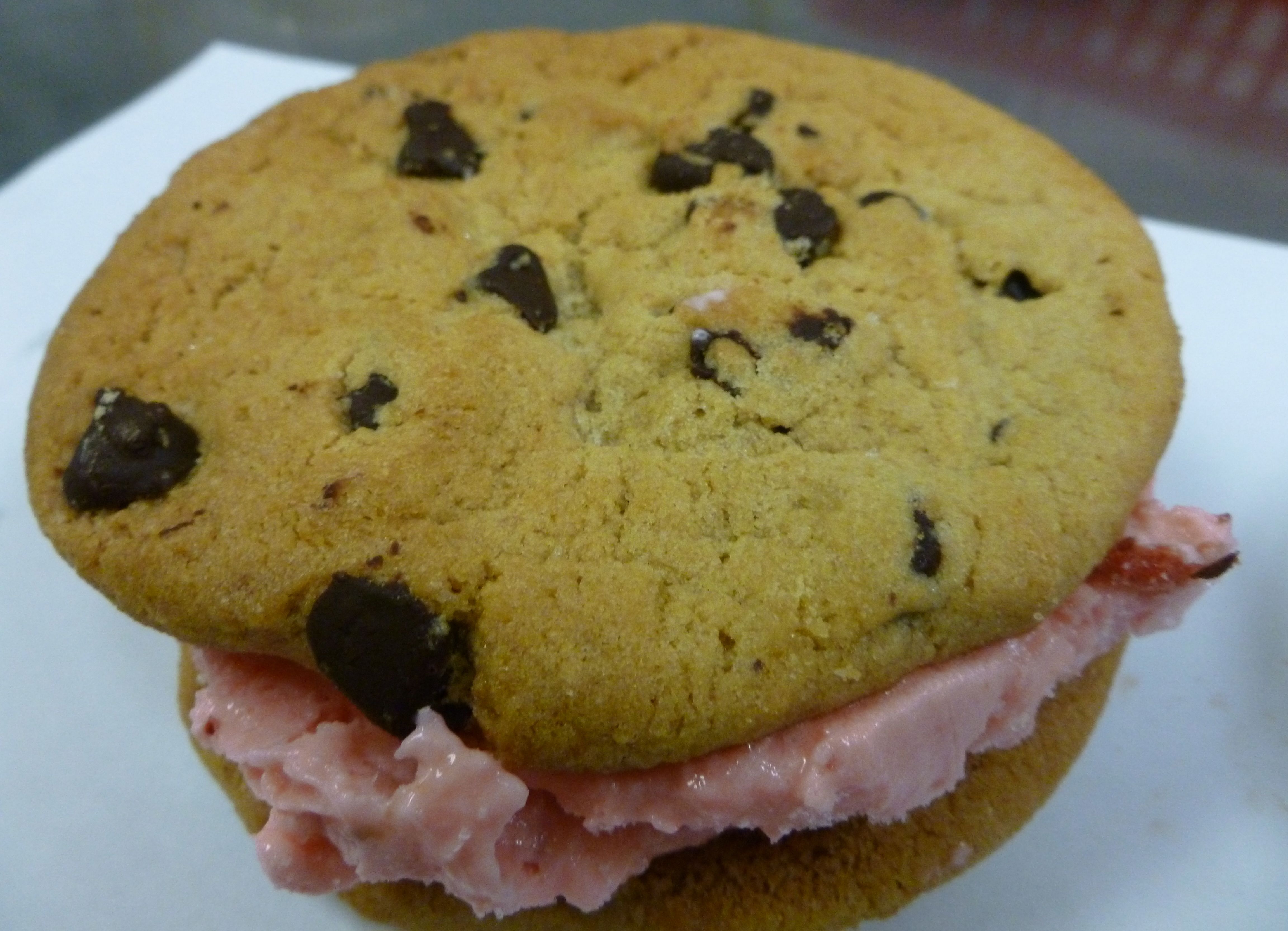 Order Chocolate Chip Cookie Ice Cream Sandwich food online from Pizza Shuttle store, Milwaukee on bringmethat.com