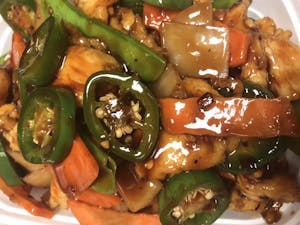 Order 125. Hot Spicy Chicken 辣子几 food online from Moon Wok store, Lenexa on bringmethat.com