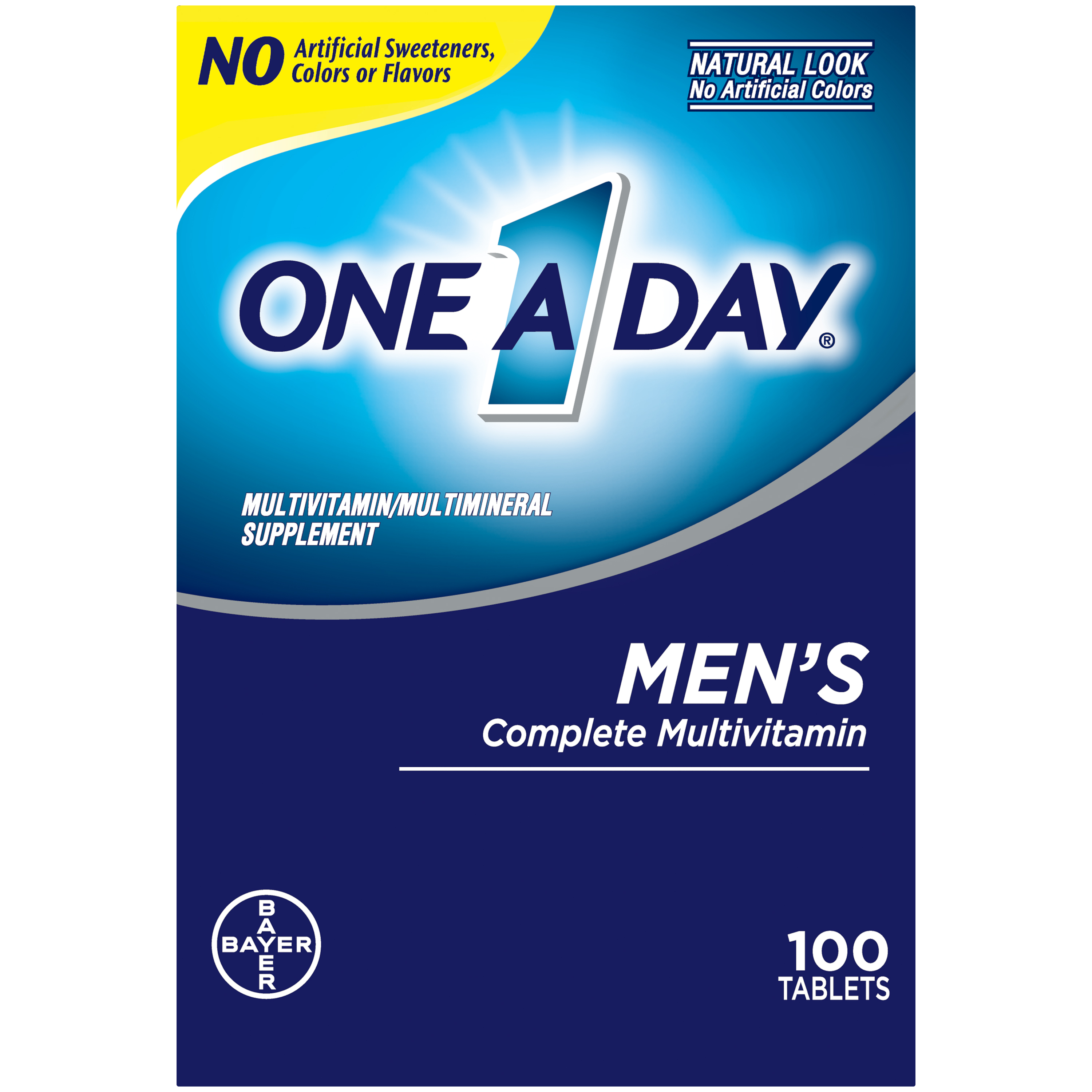 Order One A Day Men's Health Formula Multivitamin Tablets - 100 ct food online from Bartell store, Edmonds on bringmethat.com
