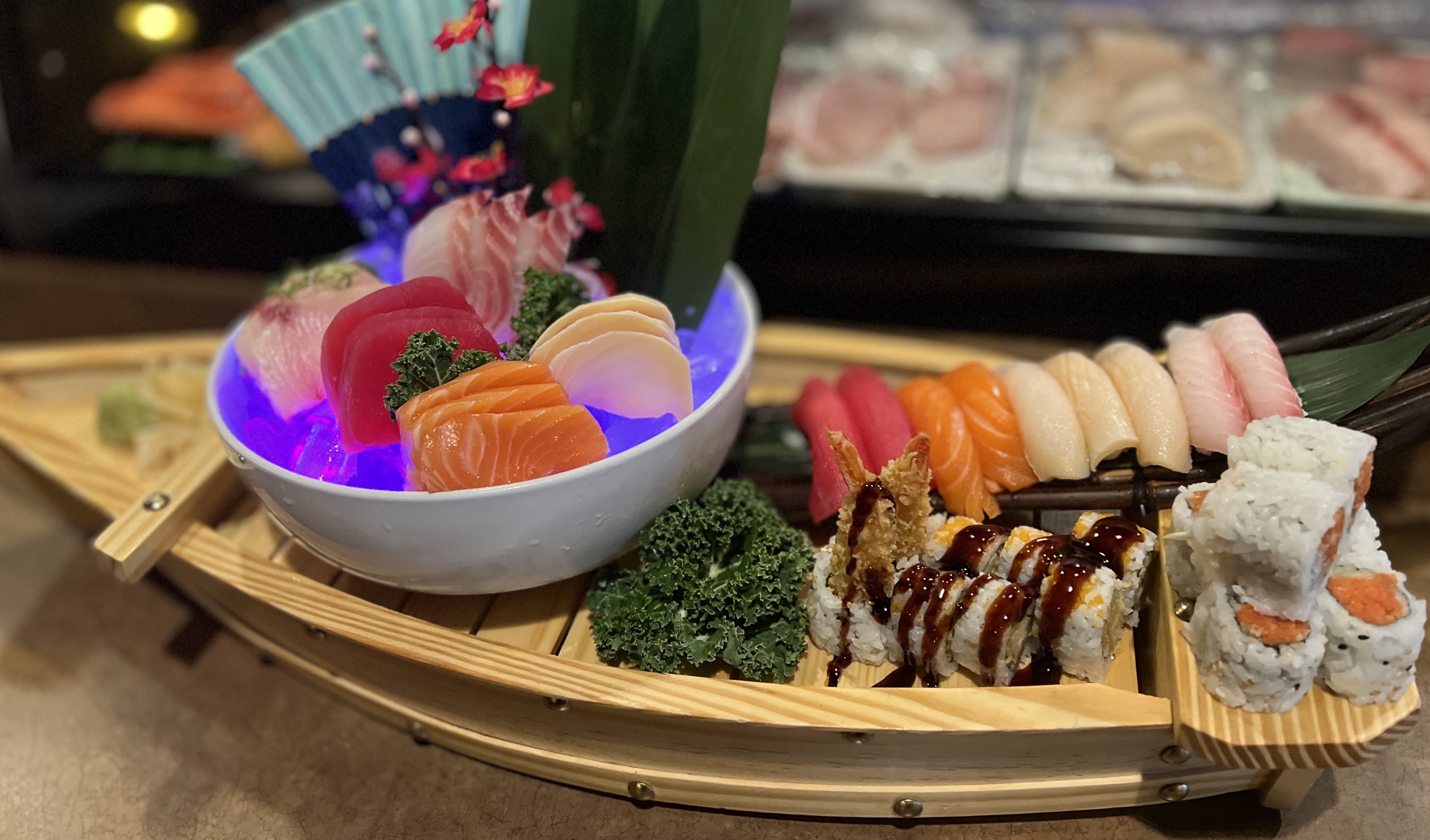 Order Sushi Love Boat  food online from Bluefin Steak House & Sushi store, Howell on bringmethat.com