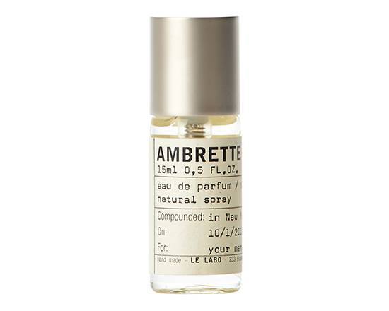 Order Ambrette 9 eau de parfum 15ml food online from Le Labo store, Berkeley on bringmethat.com