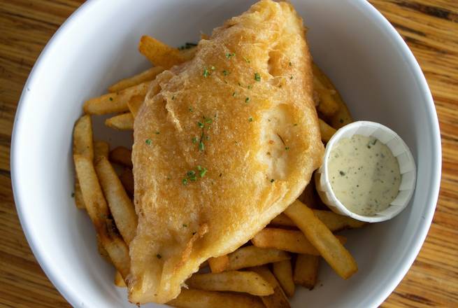 Order Single Fish & Chips food online from Slapfish store, Sandy on bringmethat.com