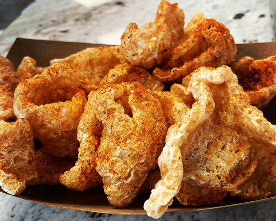 Order Pork Rinds food online from Beach Avenue Bbq store, Brookfield on bringmethat.com