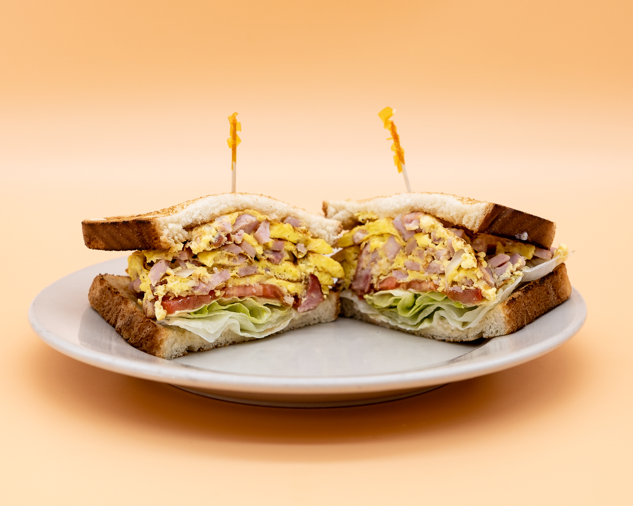 Order Ham and Egg Sandwich  food online from Manuel Burger store, Los Angeles on bringmethat.com