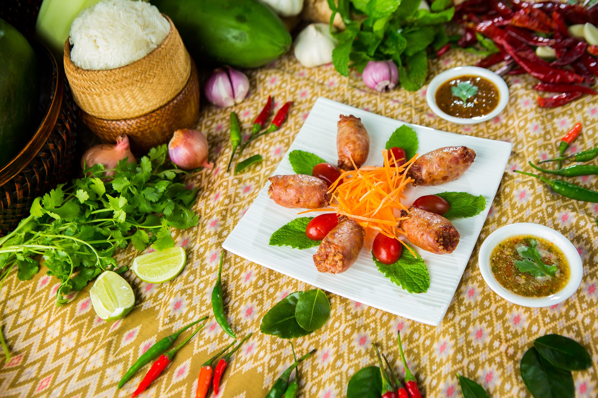 Order Lao Spicy Sausage food online from Sabaidee store, Rowlett on bringmethat.com