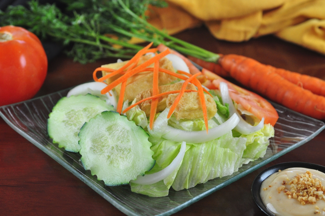 Order House Salad - Half food online from Pacific Thai Santa Cruz store, Santa Cruz on bringmethat.com