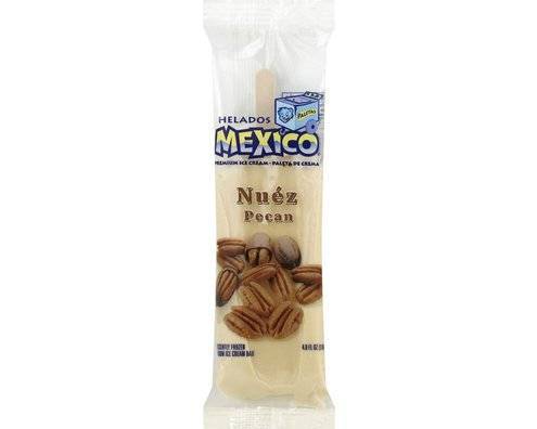 Order Helados Mexico Pecan Premium Ice Cream Bar, 4 oz food online from Abc Discount Store store, San Diego on bringmethat.com
