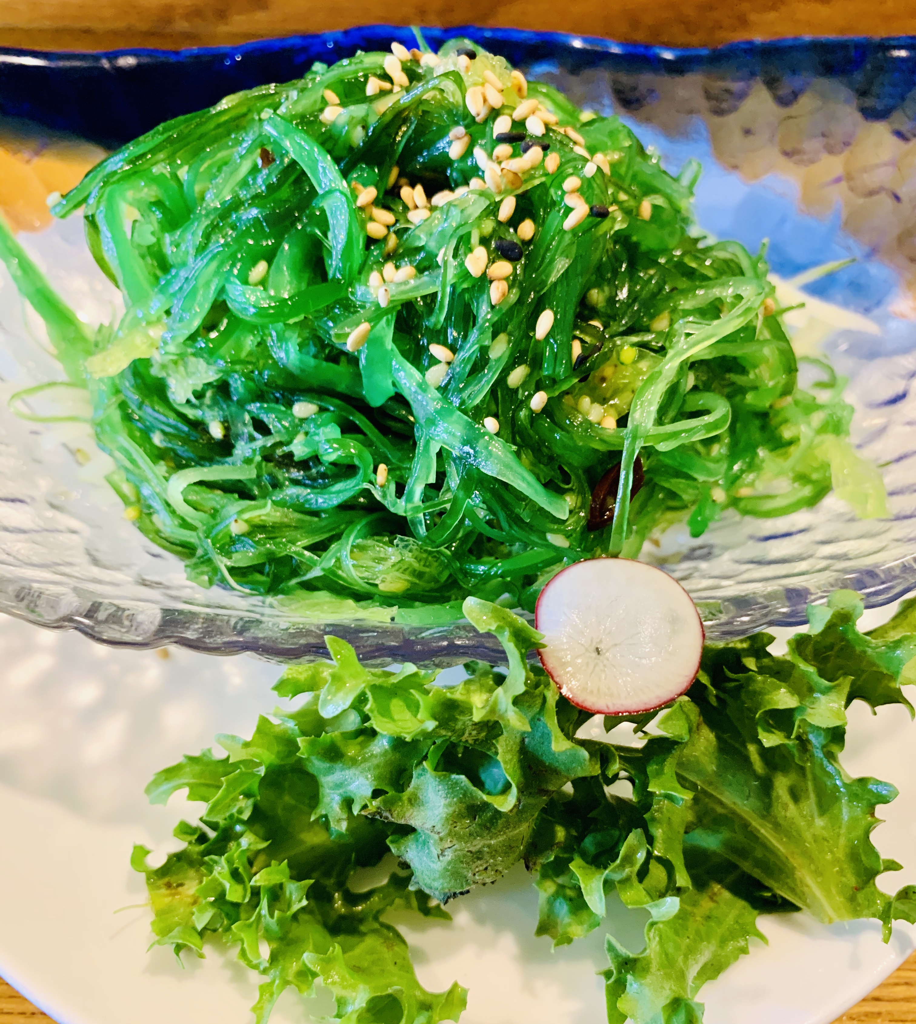 Order Seaweed Salad food online from Hikaru Sushi store, Orangeburg on bringmethat.com