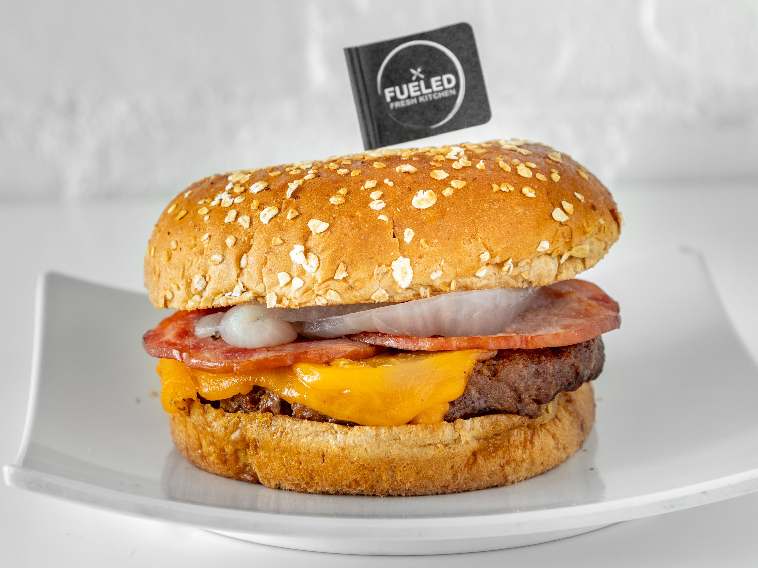 Order Muscle Burger food online from Fueled Fresh Kitchen store, Draper on bringmethat.com