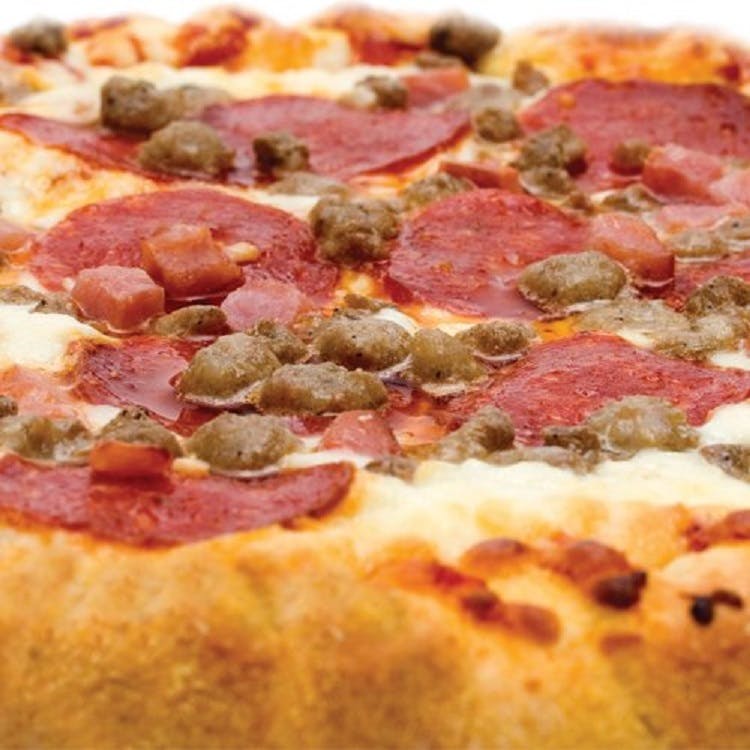 Order Meat Pizza - 16" food online from Pizza Boss store, Deer Park on bringmethat.com