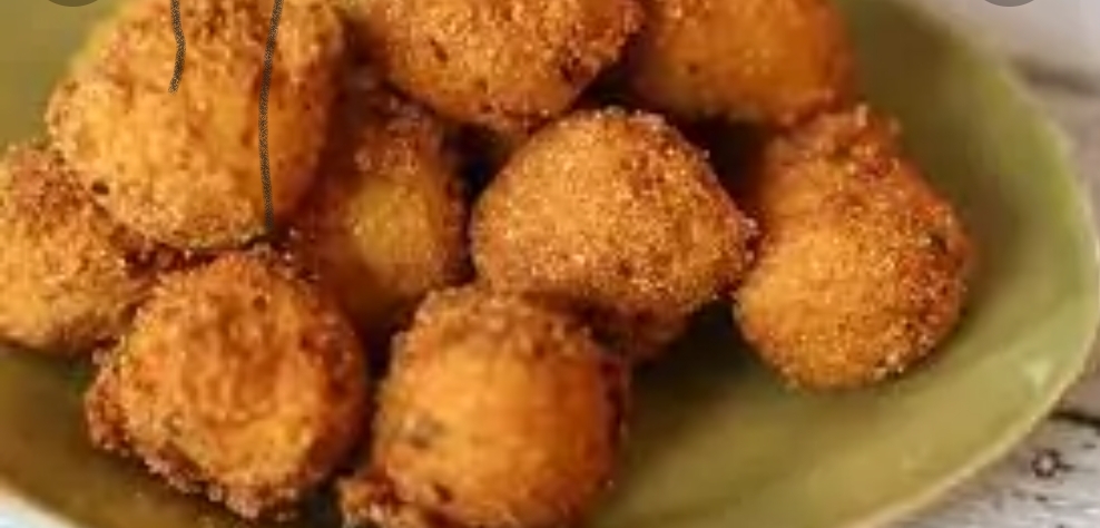 Order 12 Pieces Hush Puppies food online from Hawaiian Grill store, Saint Louis on bringmethat.com