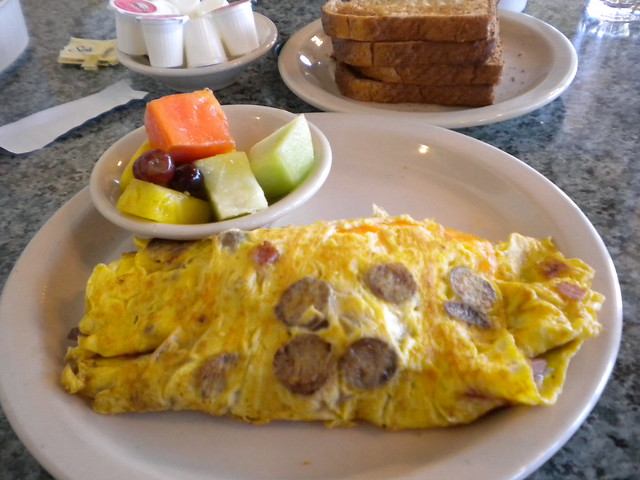 Order Sausage Omelette food online from Norwood Restaurant store, Chicago on bringmethat.com