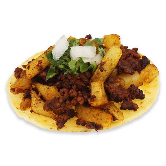 Order Chorizo & potato taco food online from Viva Burrito store, Tucson on bringmethat.com
