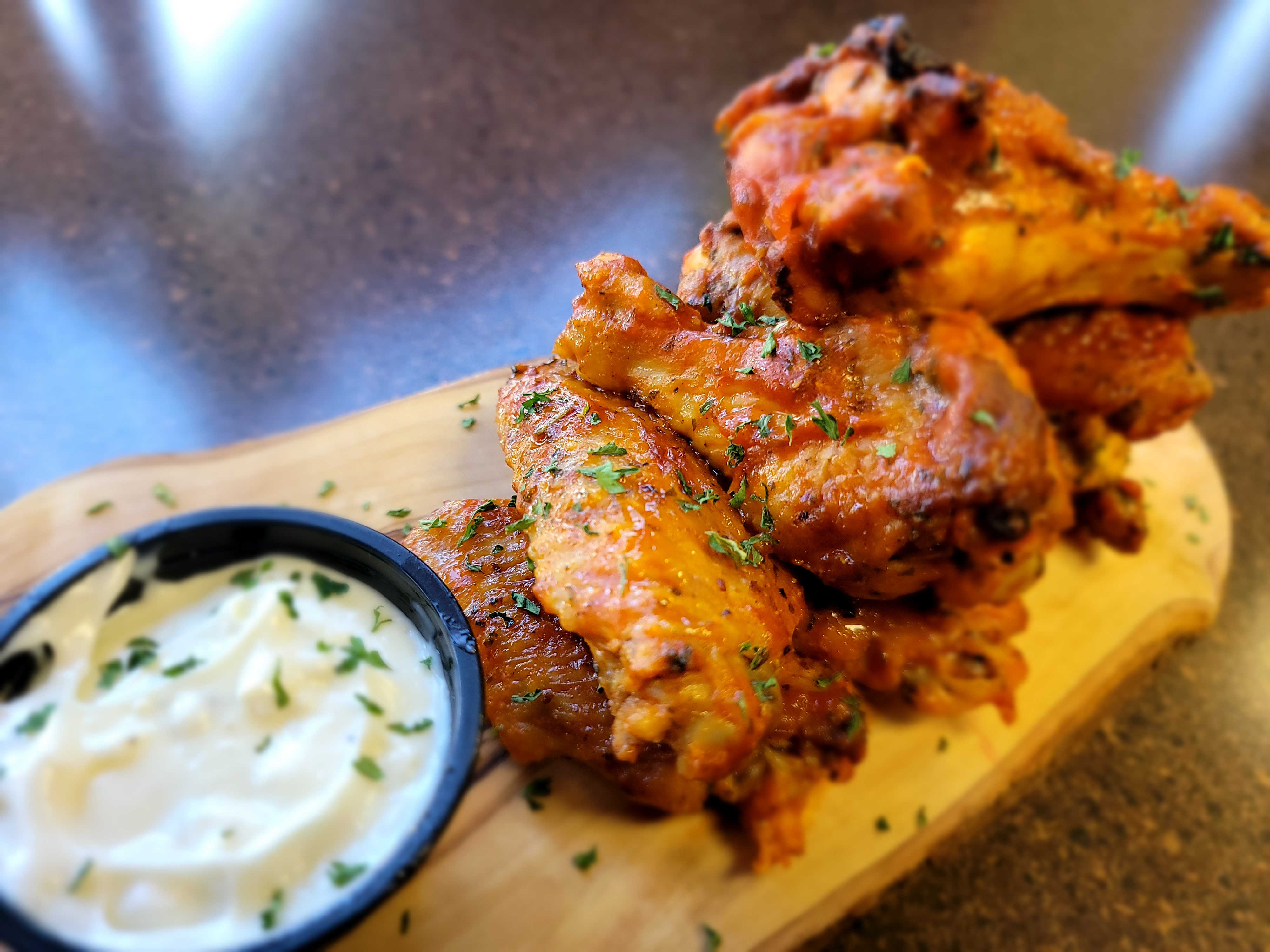 Order Fresh Jumbo Chicken Wings food online from Bucci's Deli and Pizzeria store, Everett on bringmethat.com